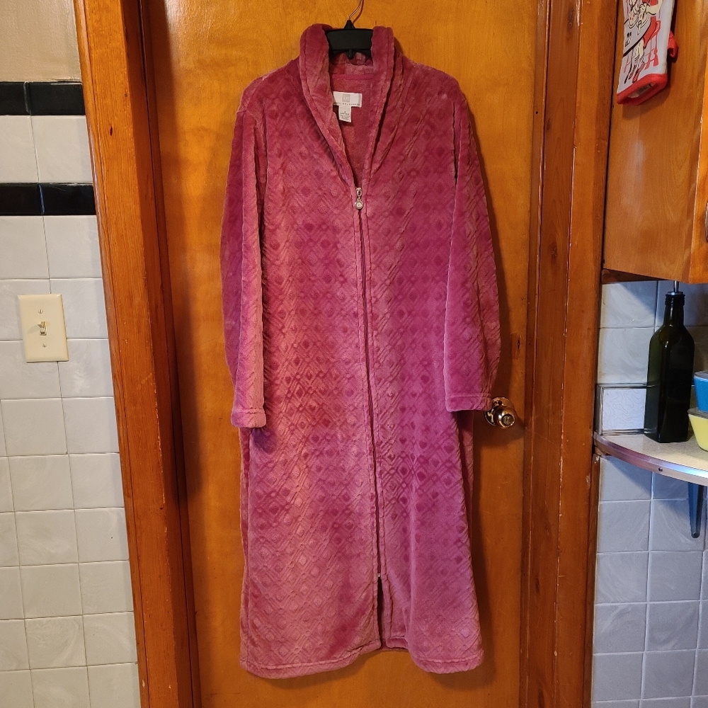 Vintage Karen Nueburger Robe Pink Sixe XL
